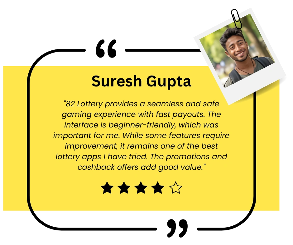 82 lottery suresh gupta reviews and testimonials
